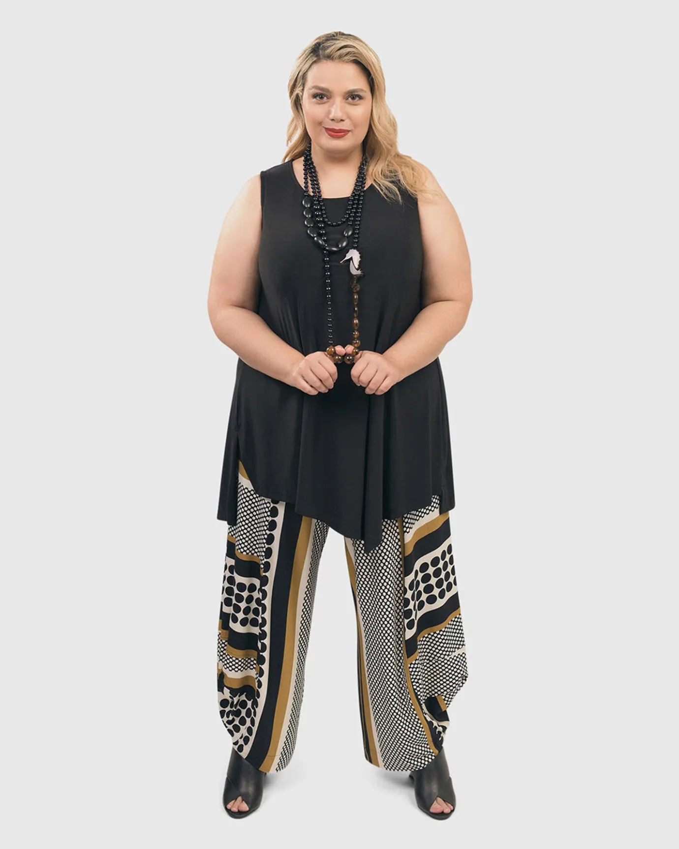 Women Alembika Plus<Willa Punto Pants, Circles