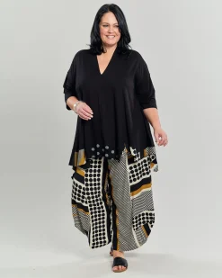 Women Alembika Plus<Willa Punto Pants, Circlesp