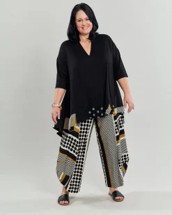 Women Alembika Plus<Willa Punto Pants, Circlesp