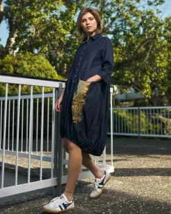 Women Alembika Dresses<Winona Wonderful Dress, Denim