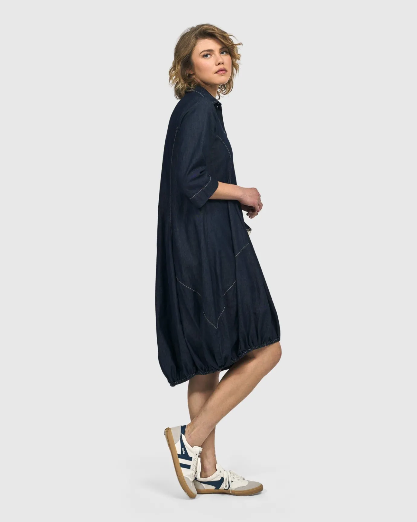 Women Alembika Dresses<Winona Wonderful Dress, Denim
