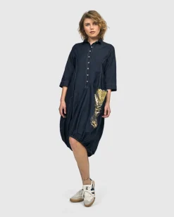 Women Alembika Dresses<Winona Wonderful Dress, Denim