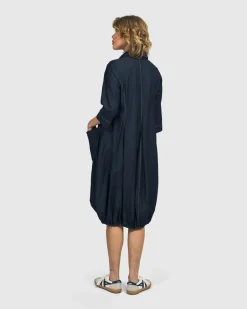 Women Alembika Plus<Winona Wonderful Dress, Denim