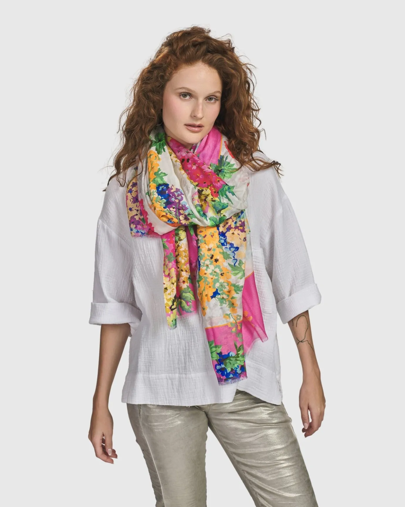 Women Alembika Scarves & Wraps<Wisteria Scarf, Lavender